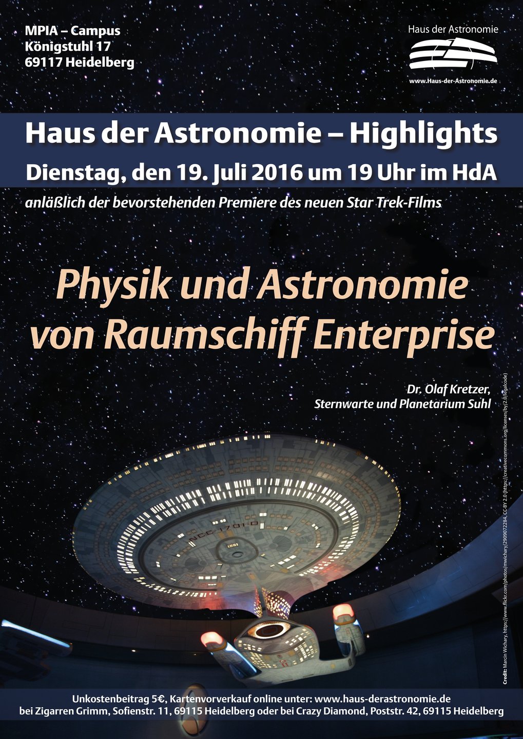 HdA-Highlights: Physik und Astronomie von Raumschiff Enterprise