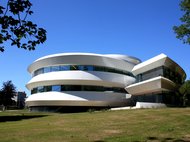 Das Haus der Astronomie auf dem MPIA-Campus in Heidelberg
