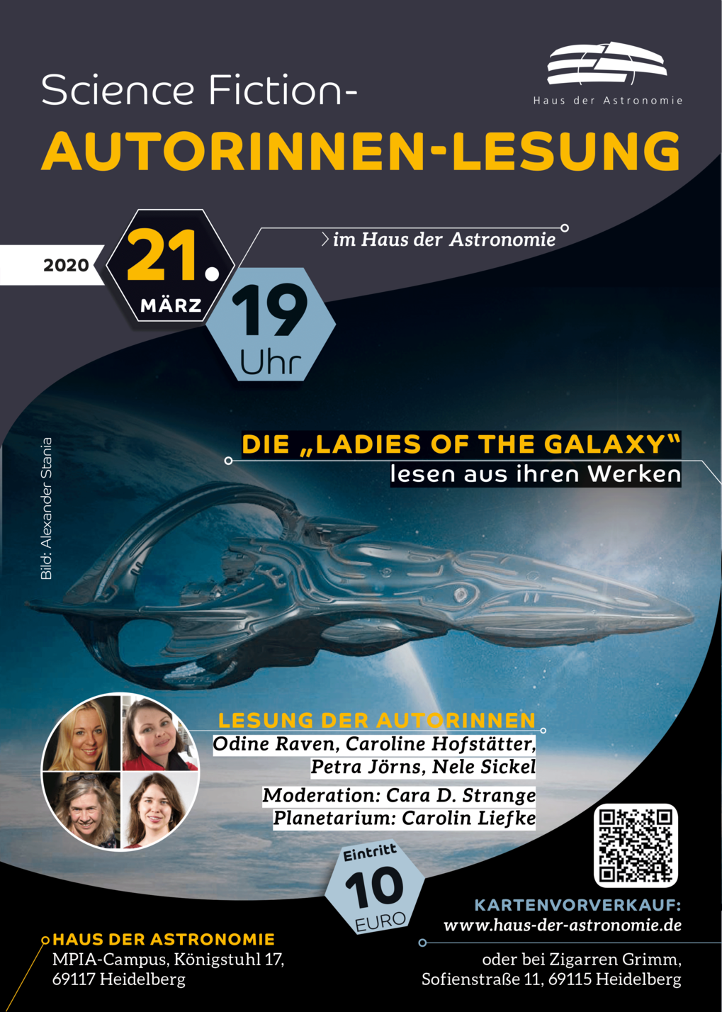 Science-Fiction-Autorinnen-Lesung