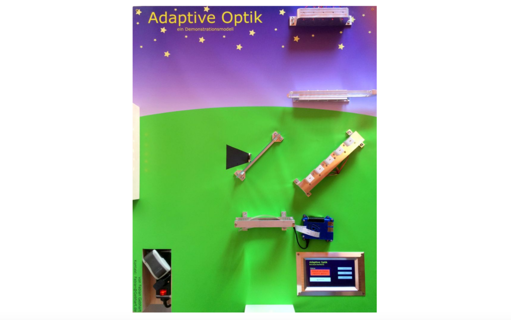 Adaptive Optik im Modell