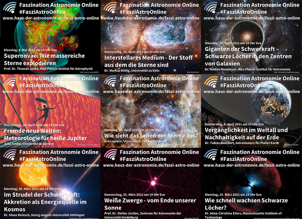 Faszination Astronomie Online