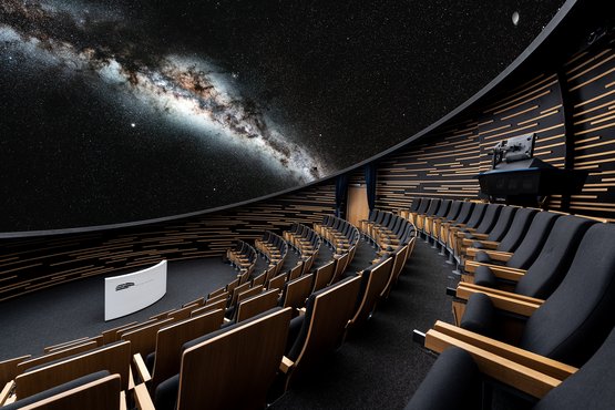 Planetarium im Haus der Astronomie
Bild: Sebastian Schnepper