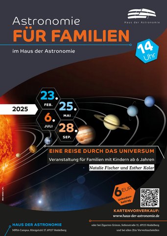 Universumsreisen für Familien